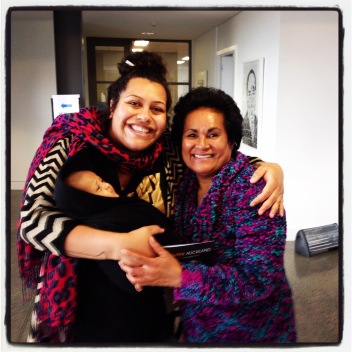 Introducing Lanuola to Siapo at Mangere Arts Centre ♥