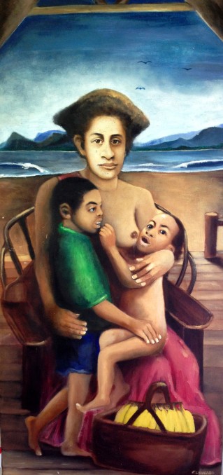 "Motherly Love" by Epeli Labalaba, Tagimoucia Gallery (Fiji)
